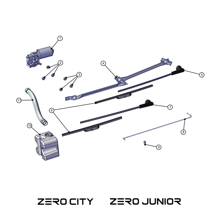 TAZZARI Essuie-glaces - CITY &amp; JUNIOR (1)