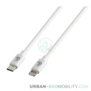 Linea Essentials, Câble Usb C &gt; Apple 8 Pin - 100 cm - Blanc - LAMPA