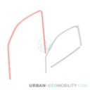 Left window rubber - SILENCE