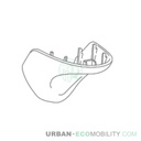 Cache de support de rétroviseur gauche - SILENCE