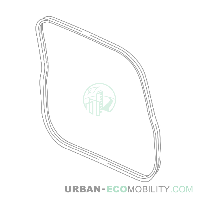 Waterproof gasket for trunk door - SILENCE