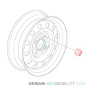 Écrou de roue M10 - SILENCE