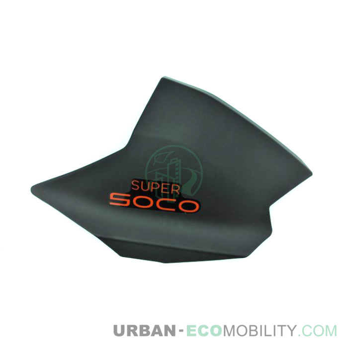 Right side upper fairing, black - SUPER SOCO