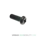 Phillips head screw M4 x 12, black - SUPER SOCO
