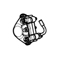 Lower pump, CBS rear disc brake - NIU