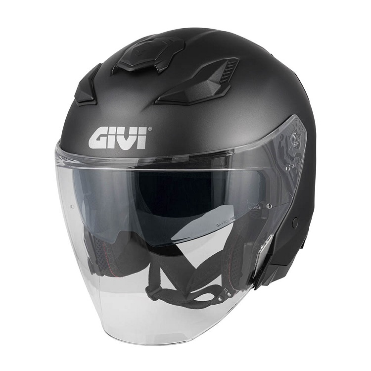 Casque jet X31 SOLID COLOR noir - GIVI
