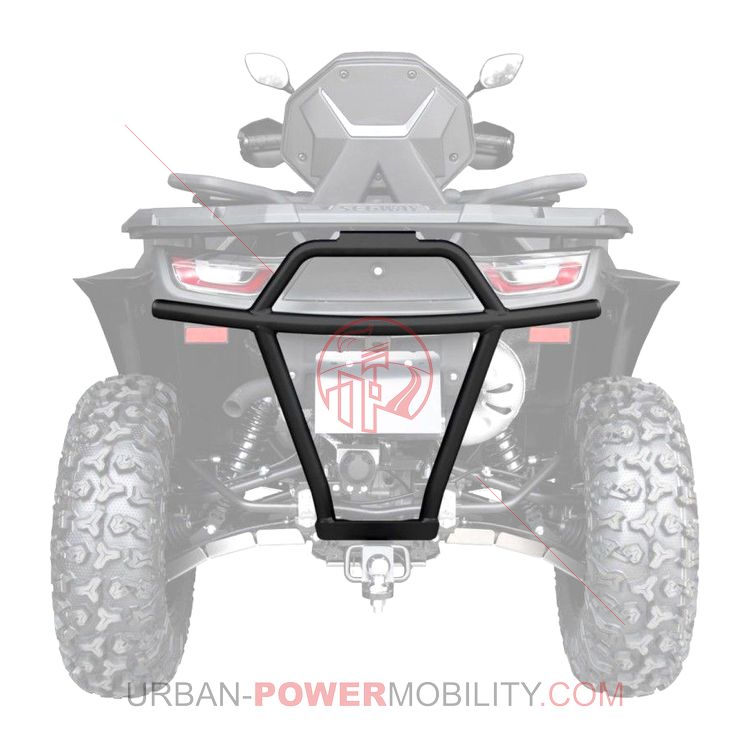 Pare-chocs arrière noir, SNARLER AT10 - SEGWAY POWERSPORT