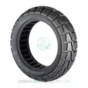 Solid scooter tire, off road, black, 10 x 2,75 *53,0 mm - NEDONG