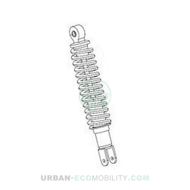 Rear shock absorber - SILENCE