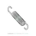 2 x 137 side stand outer spring S01 / S02 - SILENCE