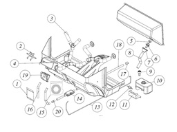 [TAZ ZZ2603298CN00] Support de réservoir de chauffage - TAZZARI