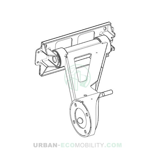 [TAZ ZZ27010090000] Left rear suspension arm - TAZZARI