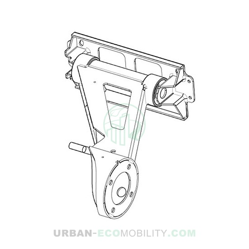 [TAZ ZZ27010100000] Right rear suspension arm - TAZZARI