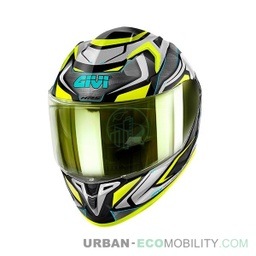 helmet 50.9 Atomic, Noir / silver / yellow - GIVI