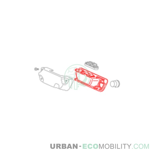 [SIL S04-456011-00] Carénage de poignée de coffre - SILENCE