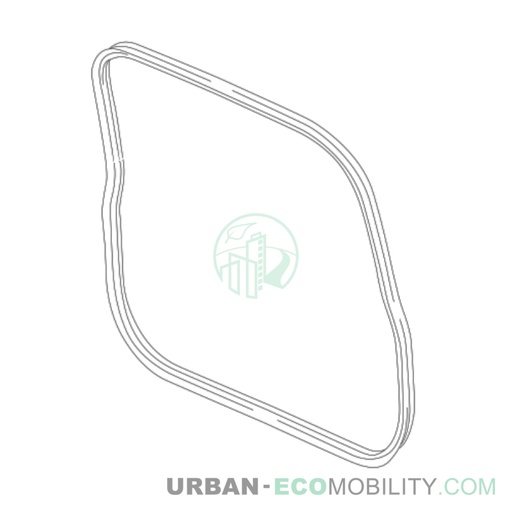 [SIL S04-460003-00] Waterproof gasket for trunk door - SILENCE