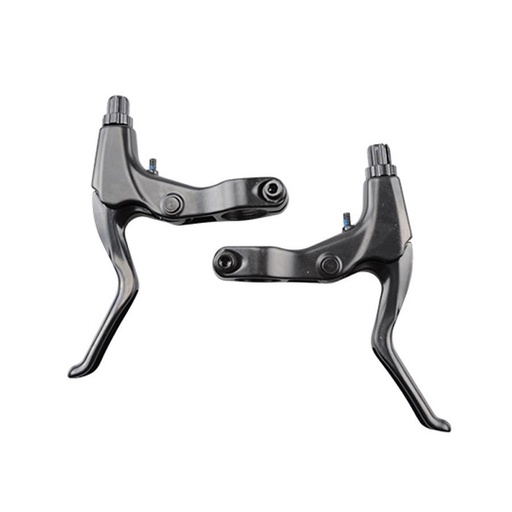 [CLA 501278] Leviers de frein vélo V-BRAKE aluminium noir - CLARKS