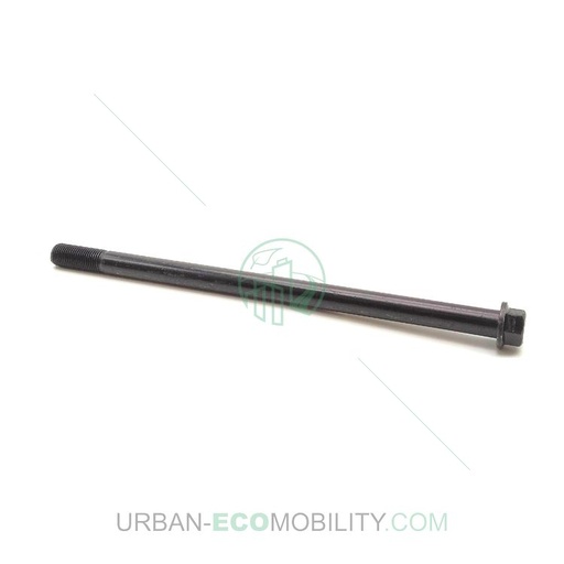 [NIU 20206003] Front wheel axle M12 x 225, black - NIU