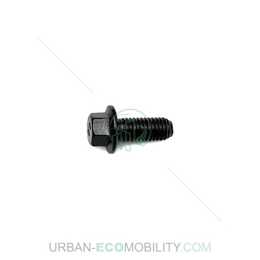 [NIU 40201004] Hex flange bolt M6 x 16, black - NIU