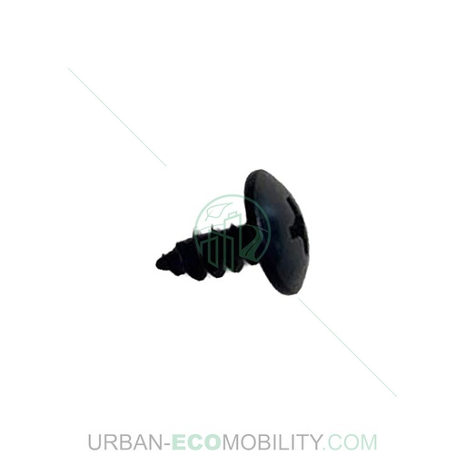 [NIU 40206003] Vis à tête cylindrique cruciforme ST4,2 x 10, noire - NIU