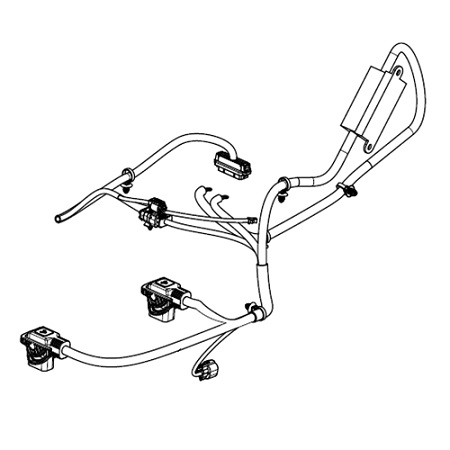 [NIU 10404112] Faisceau de câblage arrière, 3000W - NIU