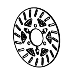 [NIU 20104018] Rear brake disc, diameter 200 - NIU