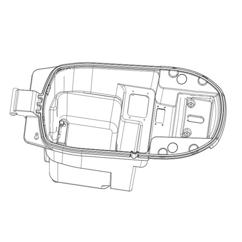 [NIU 30514042] Under-seat storage compartment, battery - NIU
