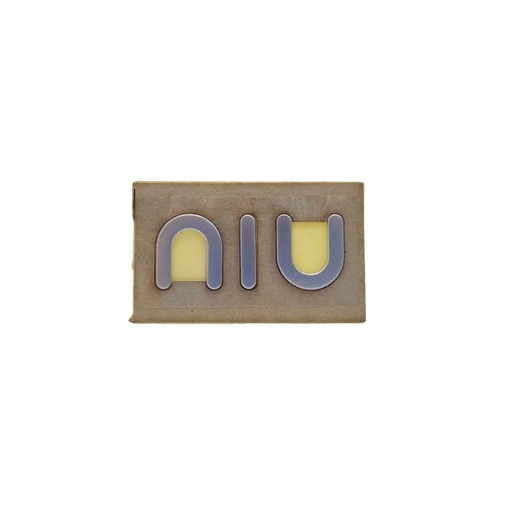 [NIU 30707003] Apron badge, logo - NIU