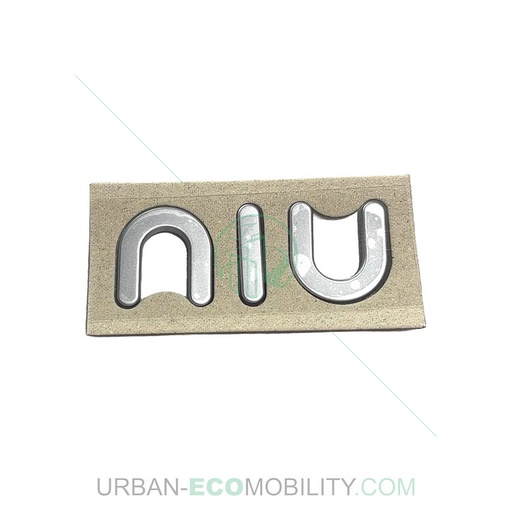 [NIU 30707001] Logo, front panel - NIU