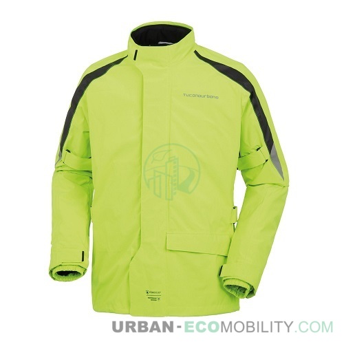 DILUVIO PRO jacket fluorescent yellow, black - TUCANO URBANO