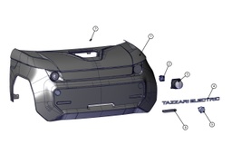 [TAZ ZZ2705003CM00] Headlight positioning motor - TAZZARI