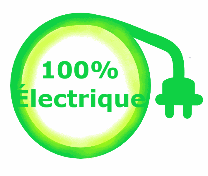 100% électrique