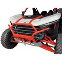 BUMPER AVANT SUPER VILAIN SX20 ROUGE ALUMINIUM - DELTAMICS
