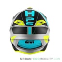 Casque cross 60.1 Fresh, Sky / Noir / Titanium - GIVI