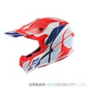 Casque cross 60.1 Invert Rouge / Blanc - GIVI