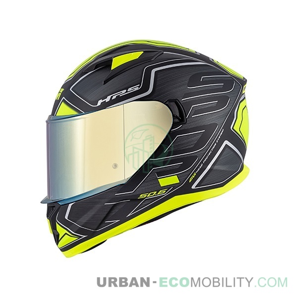 Casque 50.6 Sport Deep, Titanium mat / Jaune - GIVI