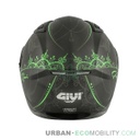 Casque 50.6 Stoccarda Mendhi Lady, Noir mat / Vert - GIVI