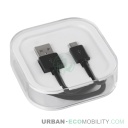 Linea Essentials, Câble USB &gt; Micro USB - 100 cm - Noir