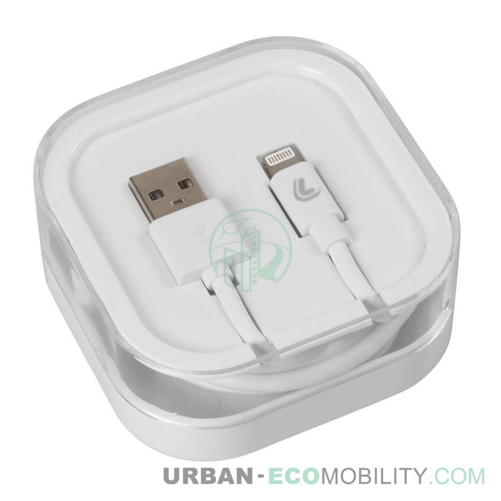 Linea Essentials, Câble USB &gt; Apple 8 Pin - 200 cm - Blanc