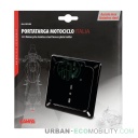 Porte plaque en acier inox - Noir