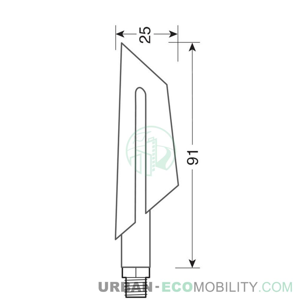 Ciclon, clignotants LED - 12V LED