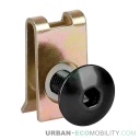 Clip Fit-Kits, kit clips de fixation pour carénage (5 MA) - 10 pcs - Noir