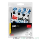 Biker-Pro, gants en cuir et lycra - L