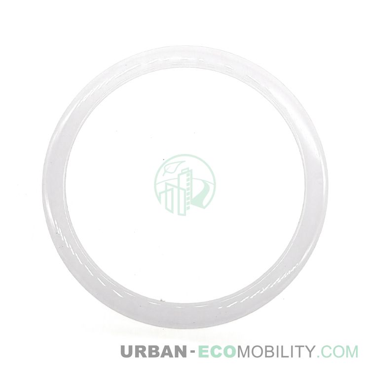 Adhésif cercle blanc - SILENCE