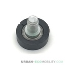 Plastic battery pack wheel guide - SILENCE