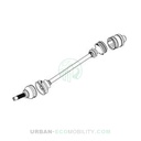 Axle drive shaft assembly - TAZZARI