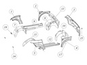 Left rear wheel arch - TAZZARI