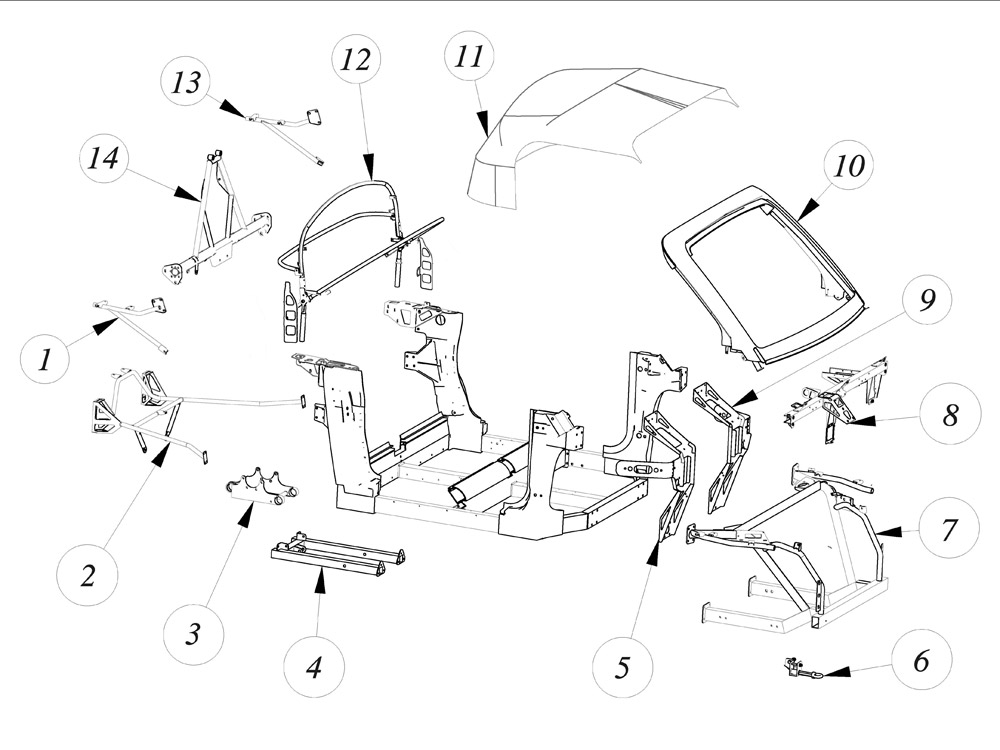 Rear structure - TAZZARI
