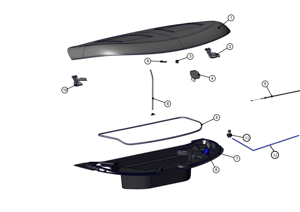 Front bumper assembly - TAZZARI