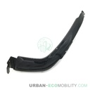Black right rear side fairing - SILENCE